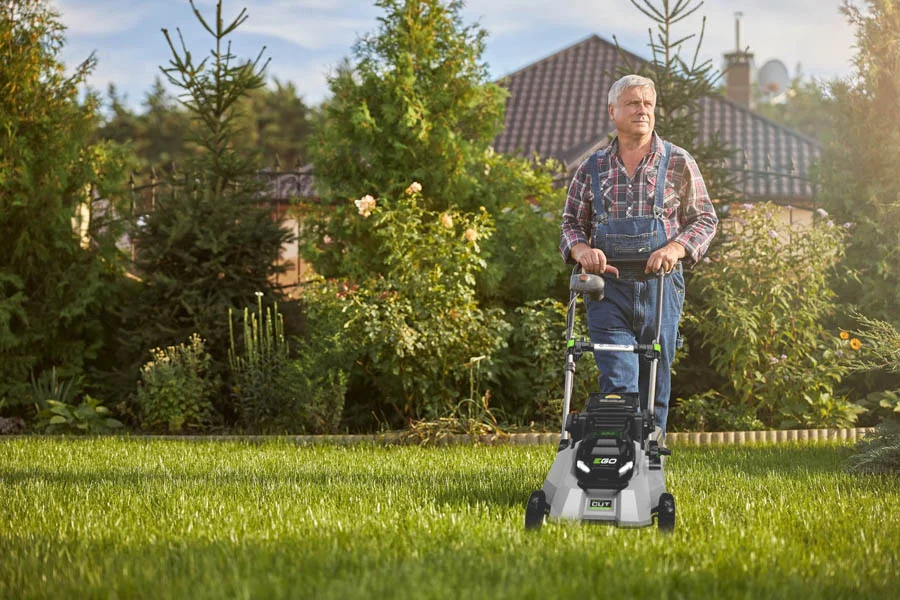 push electric lawn mower