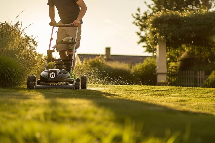 top rated cordless electric lawn mowers