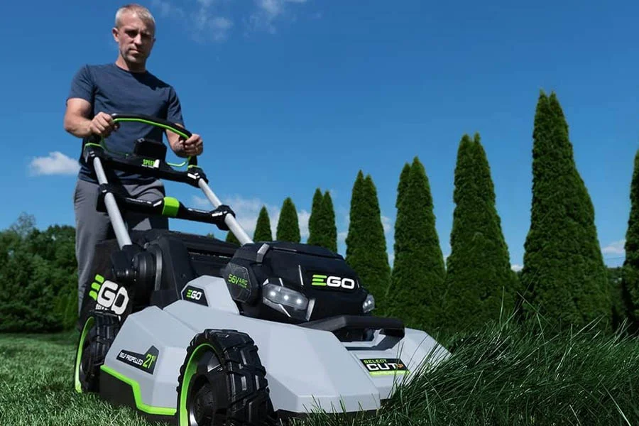 eco electric lawn mower