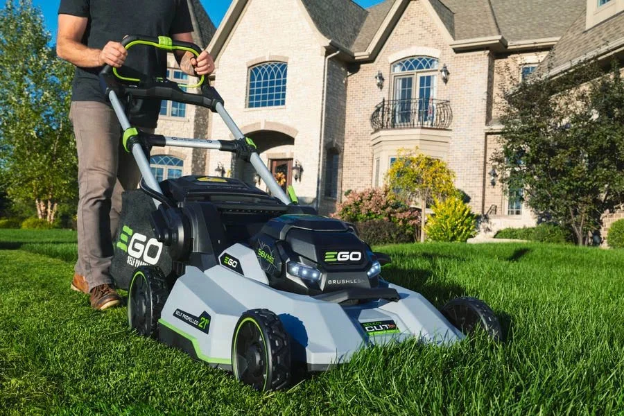 top rated cordless electric lawn mowers