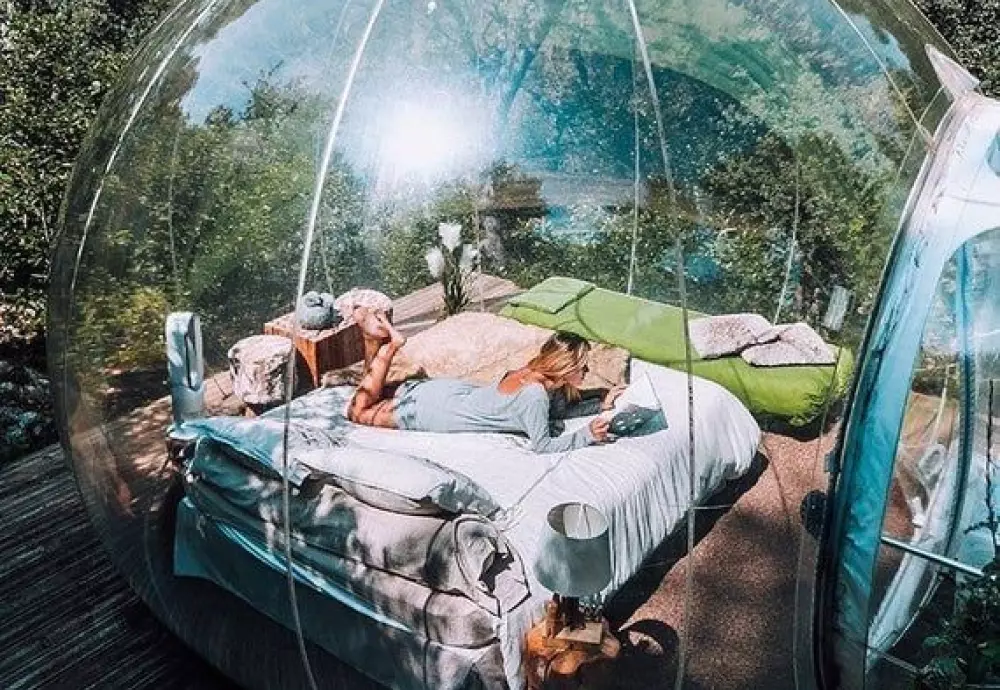 outdoor tent bubble